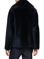 Shearling Short Coat