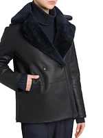 Shearling Short Coat