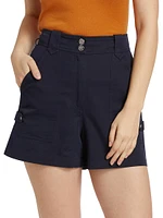 Franci Twill Utility Shorts