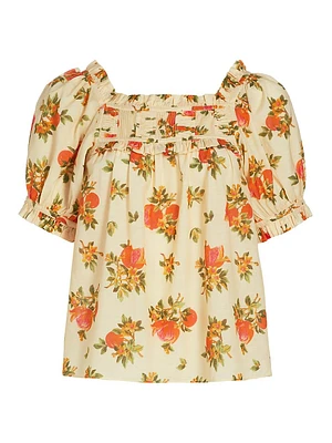 Frances Floral Top