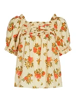 Frances Floral Top