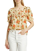 Frances Floral Top