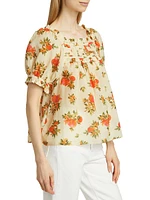 Frances Floral Top