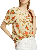 Frances Floral Top