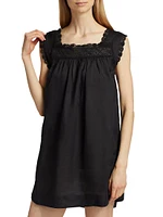 Almadia Lace-Detailed Shift Dress