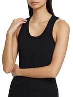 Base Layers Milla Rib-Knit Shelf Bra Tank