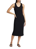 Milla Stretch Cotton Midi-Dress