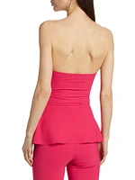 Perma Strapless Satin Top