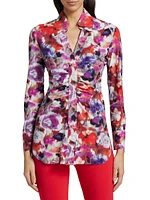 Shohreh Floral Jersey Top