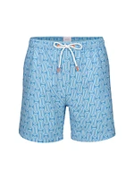 Gia Geometric Swim Shorts