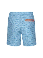 Gia Geometric Swim Shorts