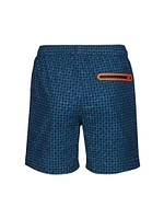 Panza Geometric Swim Shorts