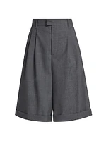 Romeo Wool Bermuda Shorts