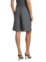 Romeo Wool Bermuda Shorts