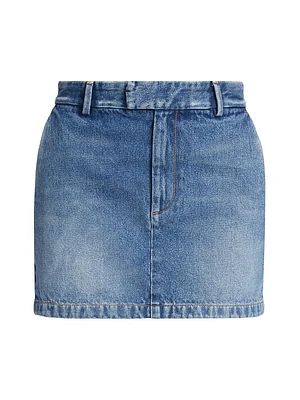 Lula Denim Miniskirt