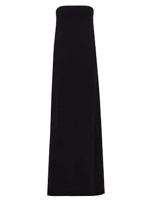 Alya Silk Cady Maxi Dress