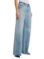 Luke High-Rise Wide-Leg Jeans