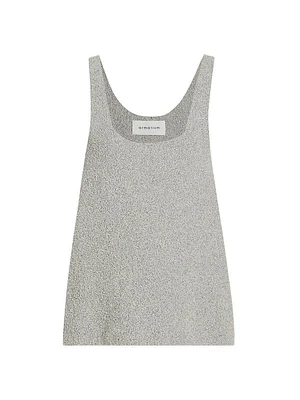 Doris Cotton Boucle Tank