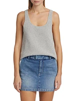 Doris Cotton Boucle Tank