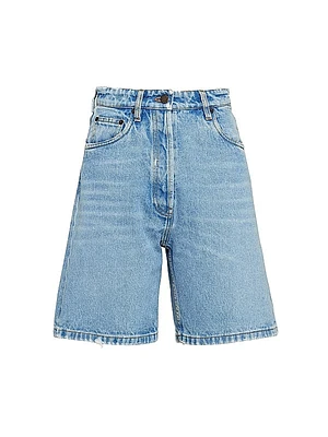 Denim Bermuda Shorts