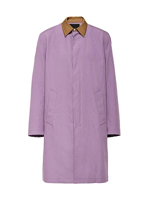 Raincoat Silhouette Cotton Coat