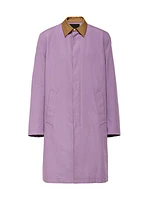 Raincoat Silhouette Cotton Coat