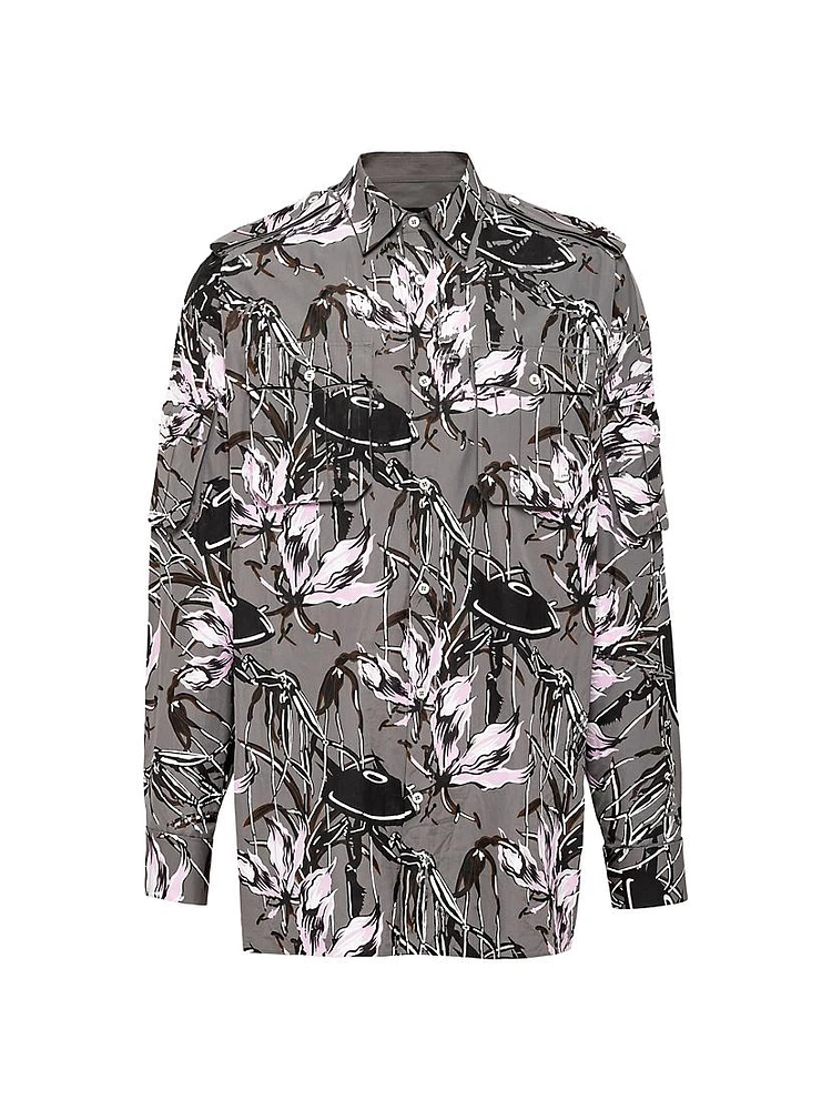 Printed Cotton Shirt