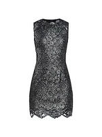 Guipure Lace Minidress