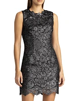 Guipure Lace Minidress