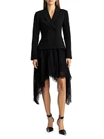 Chantilly Lace Blazer Dress