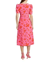 Maci Printed Midi-Dress Dress