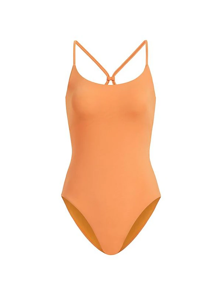 Makena Crisscrossed One-Piece Swimsuit