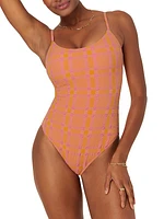 Amalfi Gingham One-Piece Swimsuit