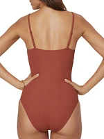 Amalfi Scoopneck One-Piece Swimsuit