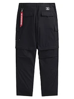 Cotton Convertible Cargo Pants