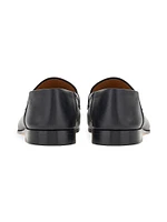 Ottone Gancini Leather Mule Loafers