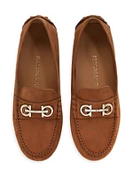 Nubuck Gancini Driving Loafers