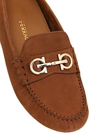 Nubuck Gancini Driving Loafers