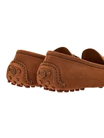 Nubuck Gancini Driving Loafers