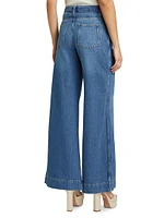 Coralie High-Rise Wide-Leg Jeans