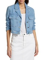 Sierra Denim Crop Jacket