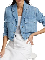 Sierra Denim Crop Jacket