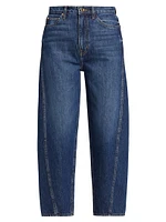 Maja High-Rise Barrel Jeans