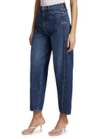 Maja High-Rise Barrel Jeans