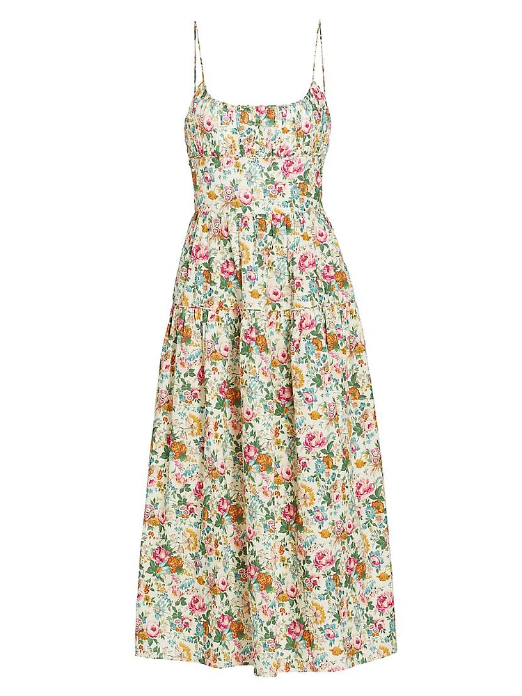 Benoit Liberty-Print Dress