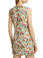 Adele Liberty-Print Dress