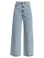 High-Rise Wide-Leg Jeans