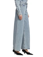 High-Rise Wide-Leg Jeans