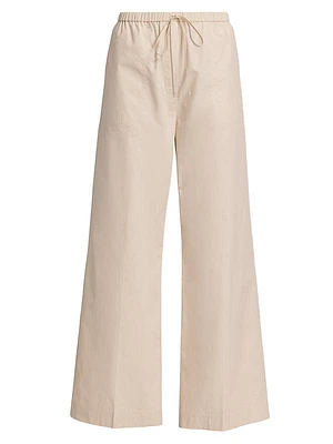 Cotton Drawstring Pants