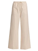 Cotton Drawstring Pants